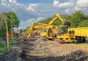 Track replacement in action