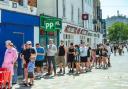 Queues out the door