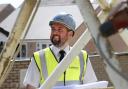 Ben Wilson at the Ashberry Homes development in Great Dunmow