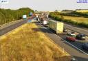 M11 drivers facing delays for the remainder of the evening