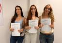 Sisters - Amy, Nina and Ruby Moylan supported each other through studies and revision