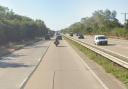 The A12 near Chelmsford