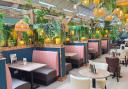 Inside - the new Gardener's Retreat restaurant at Alton Garden Centre on the A127