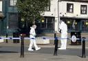 Forensic investigators in Braintree this morning