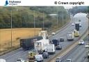 Incident - Two lorries have been involved in a collision on the M25