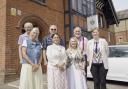 MP Priti Patel with Earls Colne parish councillors