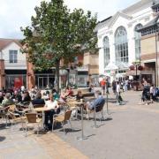 Busy area - Culver Square