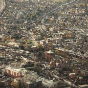 Illustrative - an aerial photo of Colchester