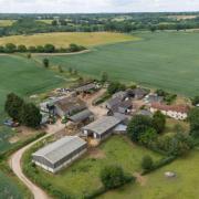 Farmhouse in Great Henny with 300-acres of land up for sale