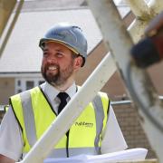 Ben Wilson at the Ashberry Homes development in Great Dunmow