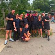 Gymskin and Tokka at Hopefield Animal Sanctuary