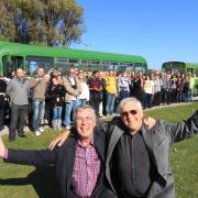 Celebrations - Jimmy Perry and David Webb at a Hi-de-Hi reunion in Dovercourt, 2018