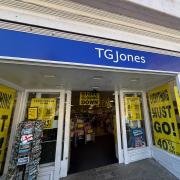 A TG Jones closing down sale