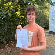 Incredible - Oscar Parry earned A*s across the board