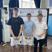 Friends - Raphael Maingot, Oliver Gozzett and Jack Simper.