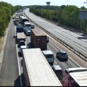 Live updates as drivers face MAJOR delays multi-vehicle crash