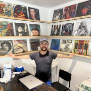 Wired for sound - Nick Horne opened his record store after a successful run with a pop-up shop at the Emporium.