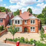 Bird's eye view - a luxurious Edwardian house is on the market for £2.85 million.