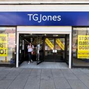 Everything must go - TG Jones will leave the High Street.