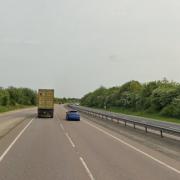 The road is currently closed