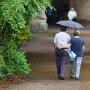 Rain - Wet and windy conditions have been forecast for most of Essex this bank holiday weekend