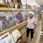 Concerned - Maeldune Trust chairwoman Jill Hipsey says the Maldon Embroidery must stay in the town.