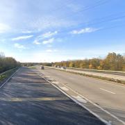 Incident - A crash has been reported on the A12 exit ramp to the Howe Green Interchange
