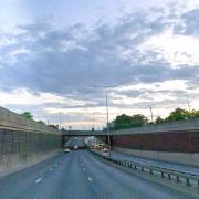 The road is currently closed