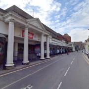 Area - St John's Street with the shopping centre on the left