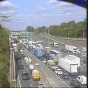 M25 delays