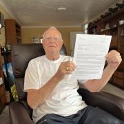 Concerned - Burnham resident Geoff Charge wrote to the Home Office.