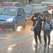 Rainfall is expected across Essex today